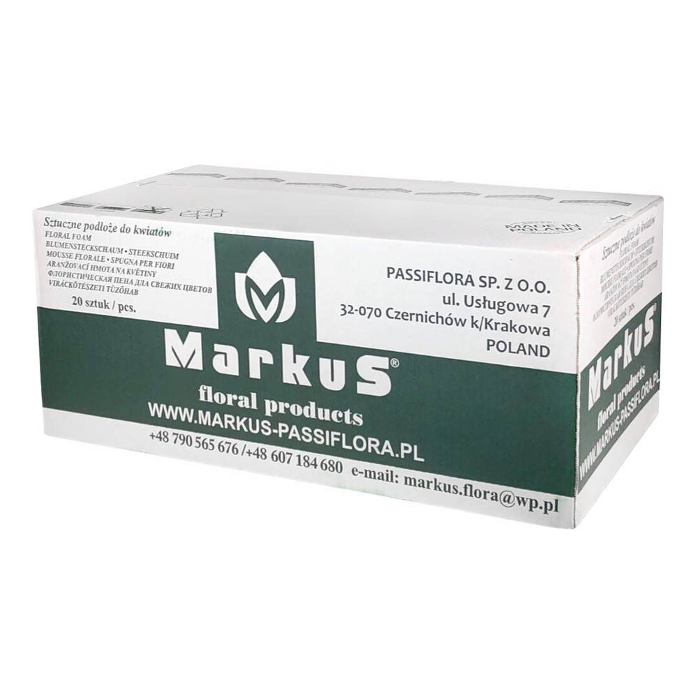 

Пена флористическая Markus Польша губка для живых цветов