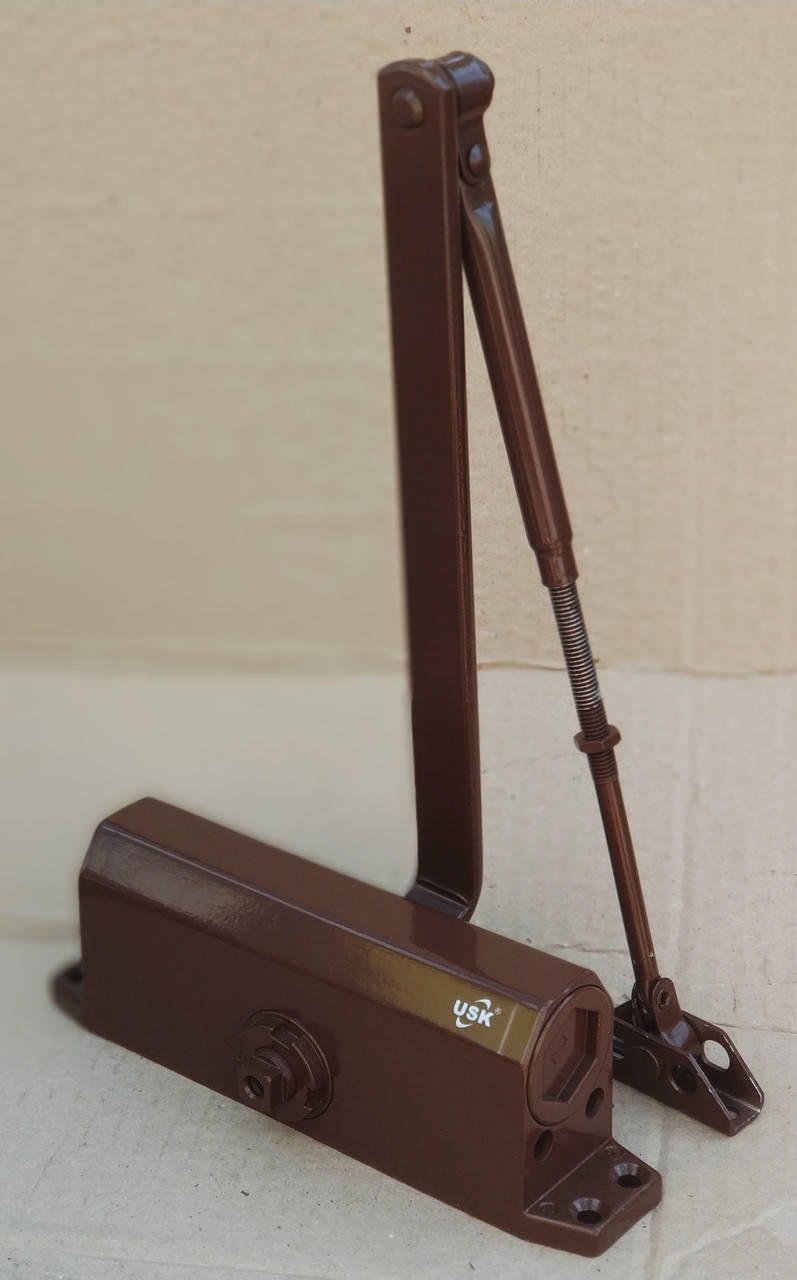 

Дверной доводчик USK 703-80 кг коричневый