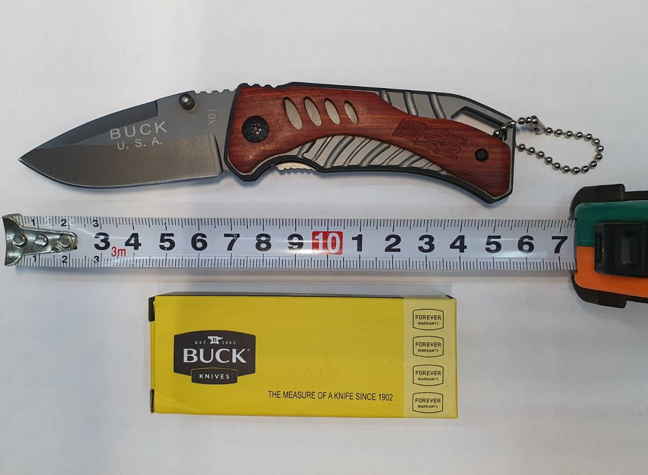 

Нож Buck складной Х61, Коричневый