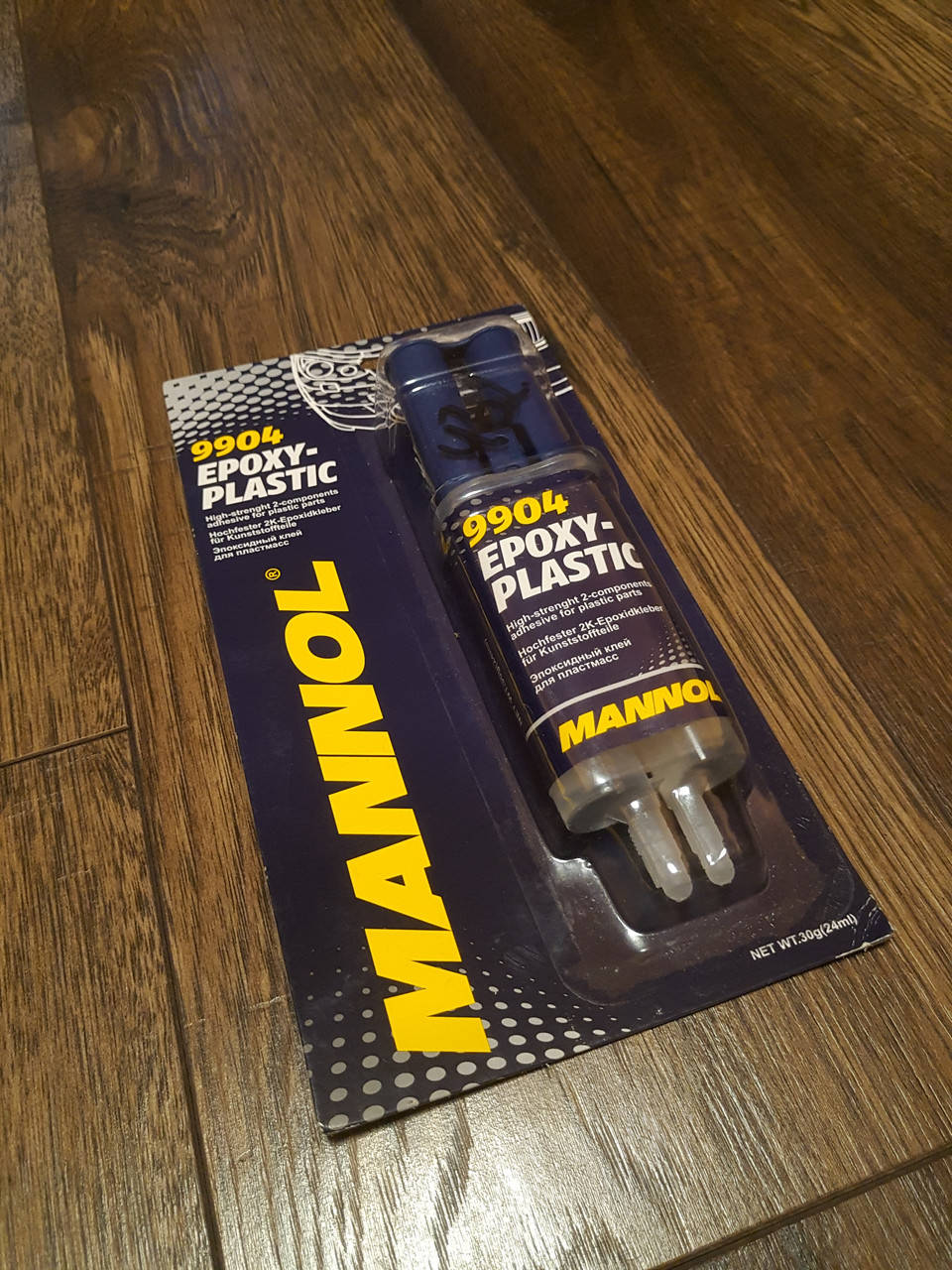 

Двухкомпонентный клей для пластмассы SCT 9904 / Mannol Epoxy-Plastic (30g)