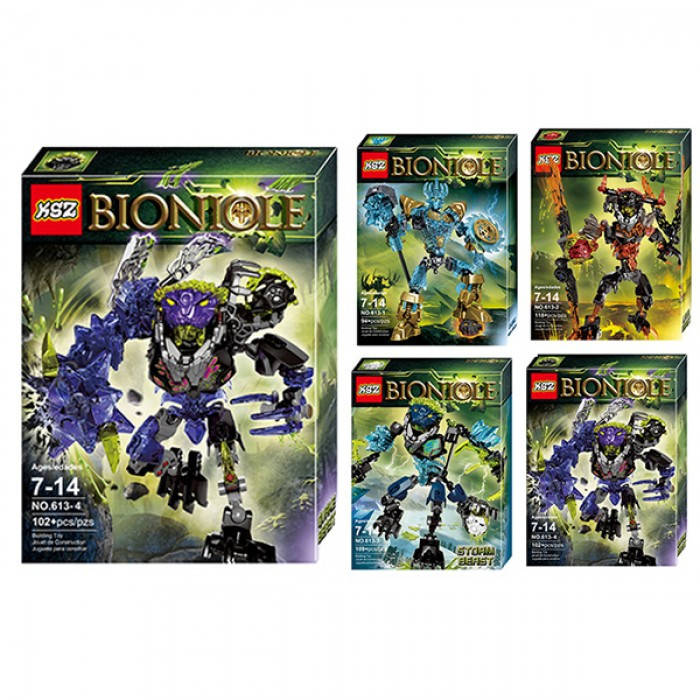 

Конструктор KSZ 713 -1,2,3,4 Bionicle Бионикл