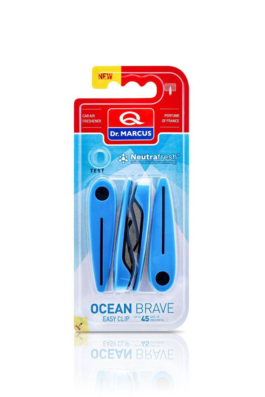 

Ароматизатор сухой на дефлектор Dr.Marcus Easy Clip New MiX Ocean Brave