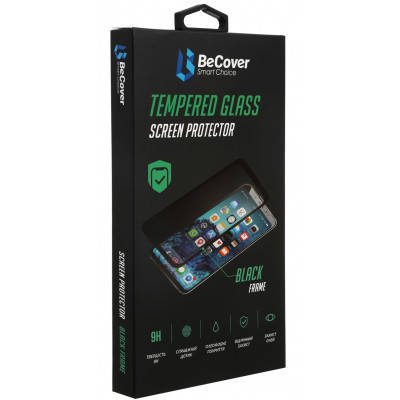 

Стекло защитное BeCover Motorola Moto E7 Power / E7i Power Black (706450), Черный
