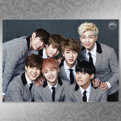 

Плакат K-Pop BTS 054