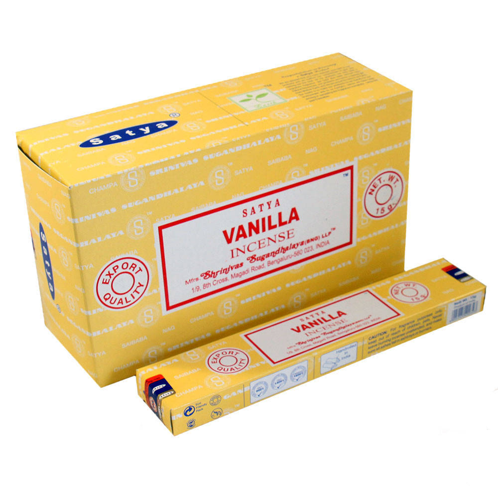 

Ароматические палочки Vanilla Satya, 15 грамм