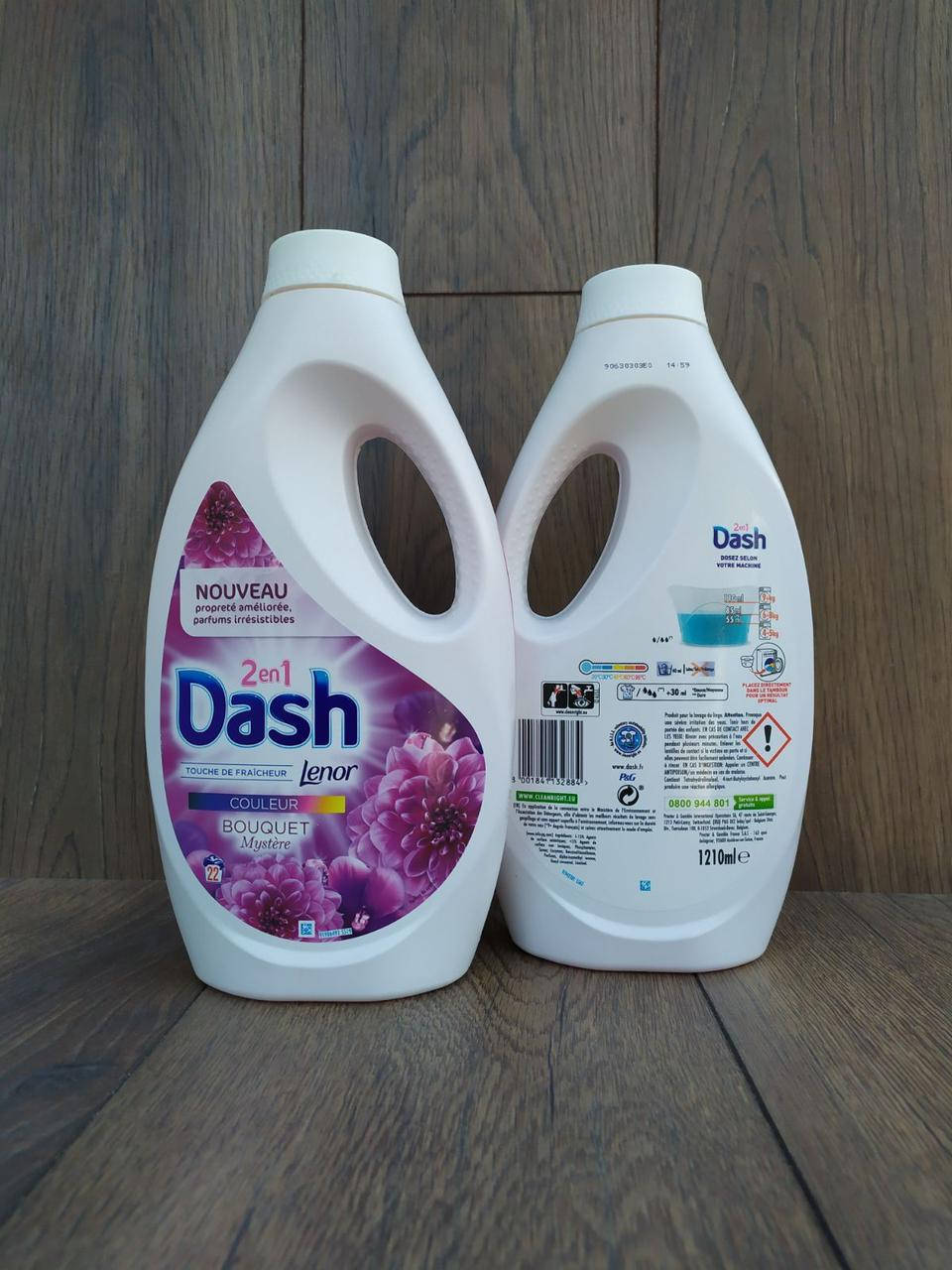 

Гель для прання Dash 2in1 Souffle Precieux 1210ml 22 прання (lenor)