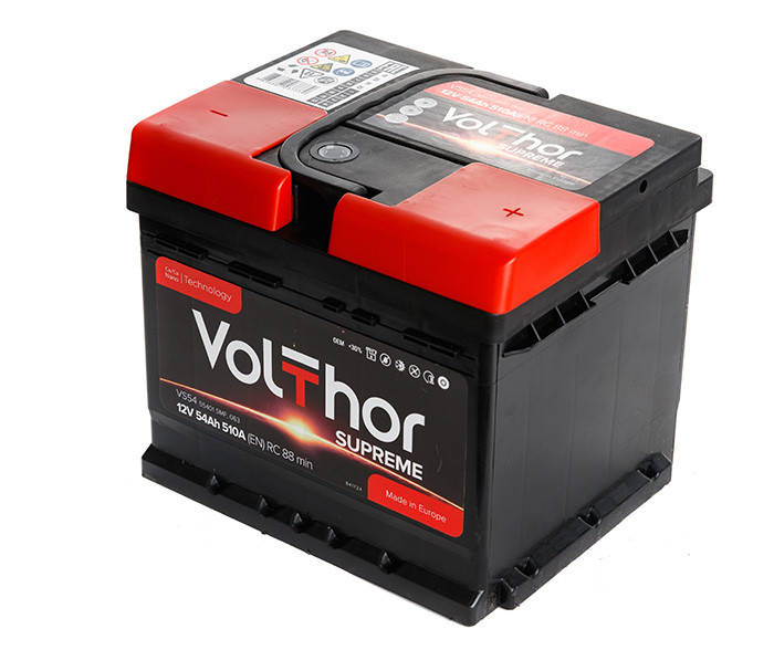 

Аккумулятор автомобильный VolThor 6СТ-54 АзЕ Supreme