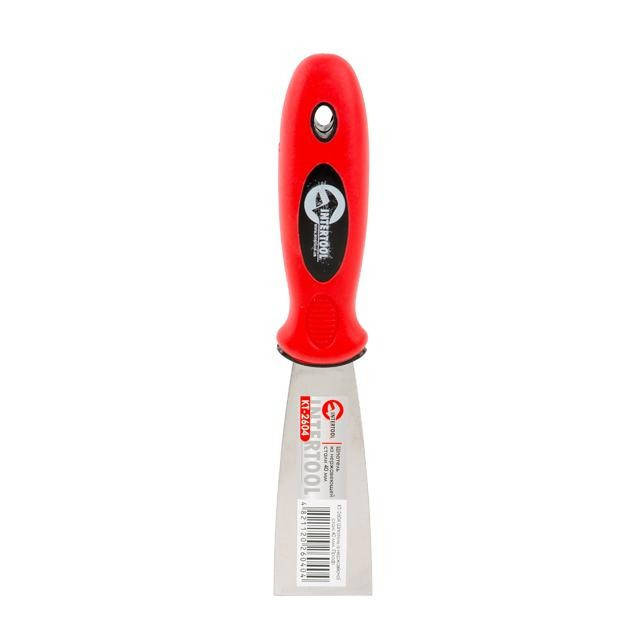 

Шпатель из нержавеющей стали 40мм Проф INTERTOOL KT-2604