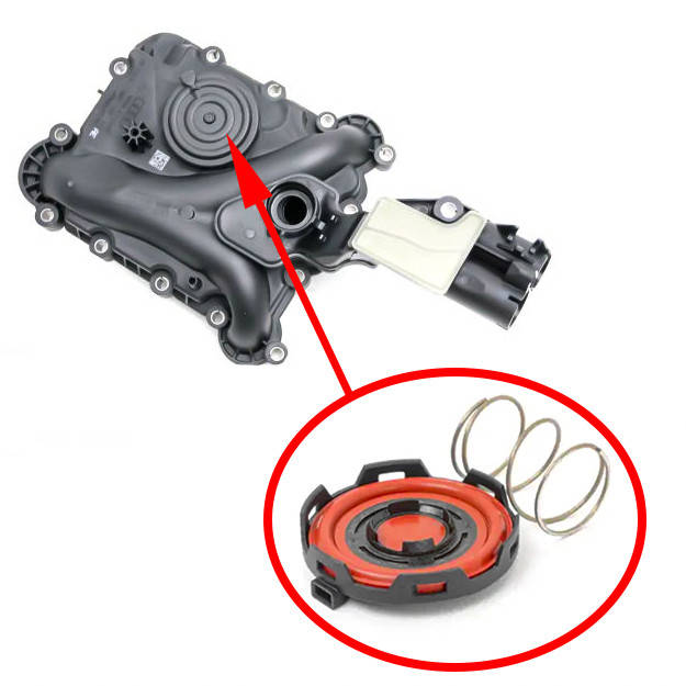 

Мембрана заслонки вытяжки воздуха Audi 3.0T 06E103547AE