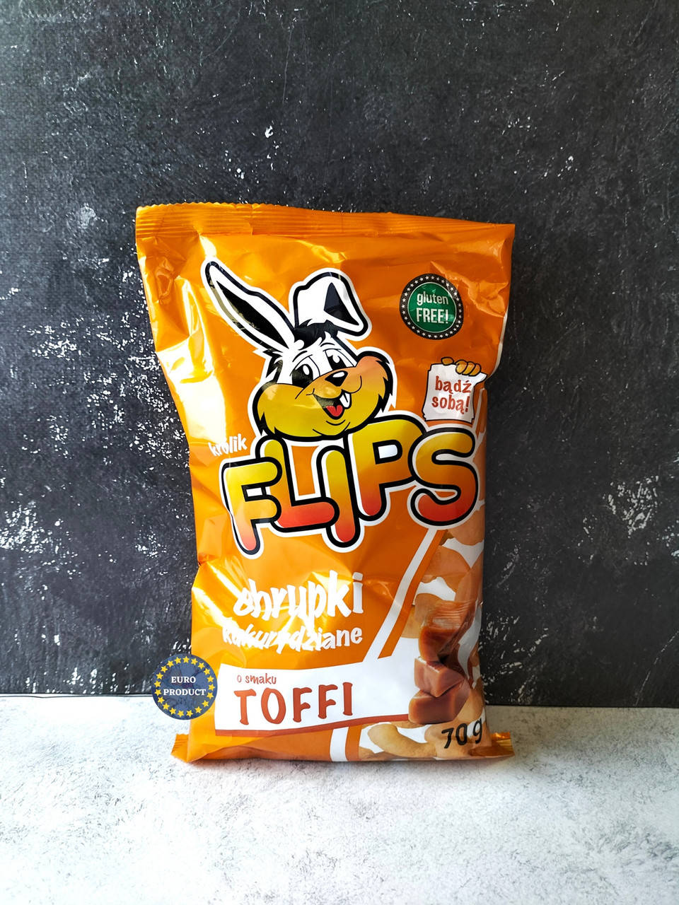 

Кукурузные палочки Flips toffi 70g Польша