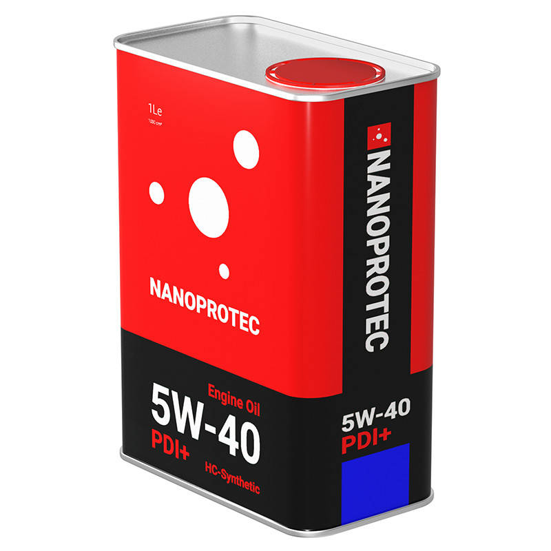 

Синтетическое моторное масло NANOPROTEC 5W-40 PDI+ HC-Synthetic 1л