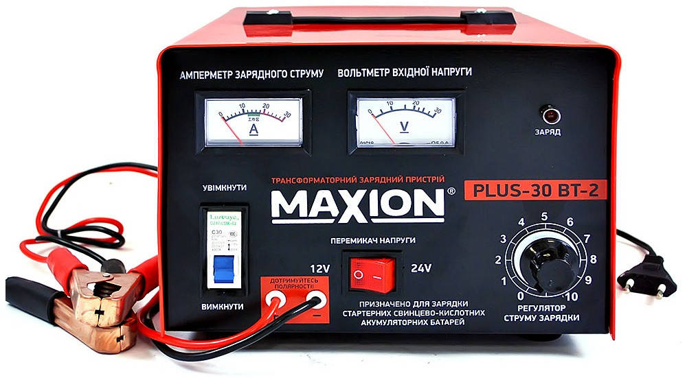 

Автомобильное зарядное устройство Maxion PLUS-30ВT-2