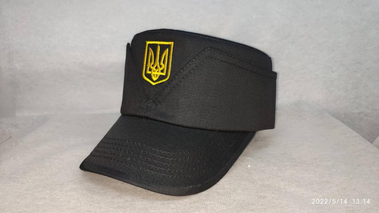 

Кепка Мазепинка Черная с Желтым шевроном, Черный
