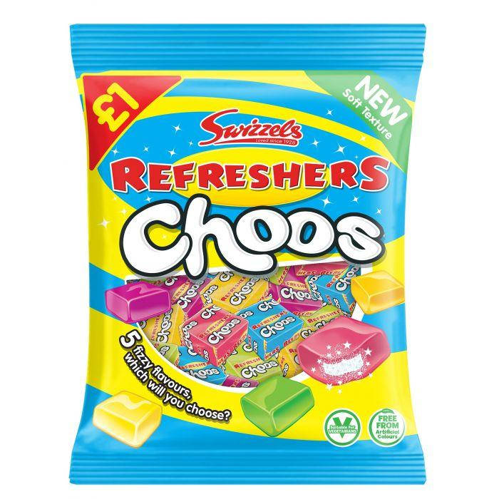 

Жевательные конфеты Swizzels Refreshers Choos 135 g