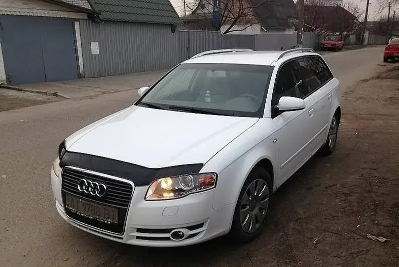 

Дефлектор капота (мухобойка) Audi A4 (8Е, В7) 2005-2008 (ауди а4)