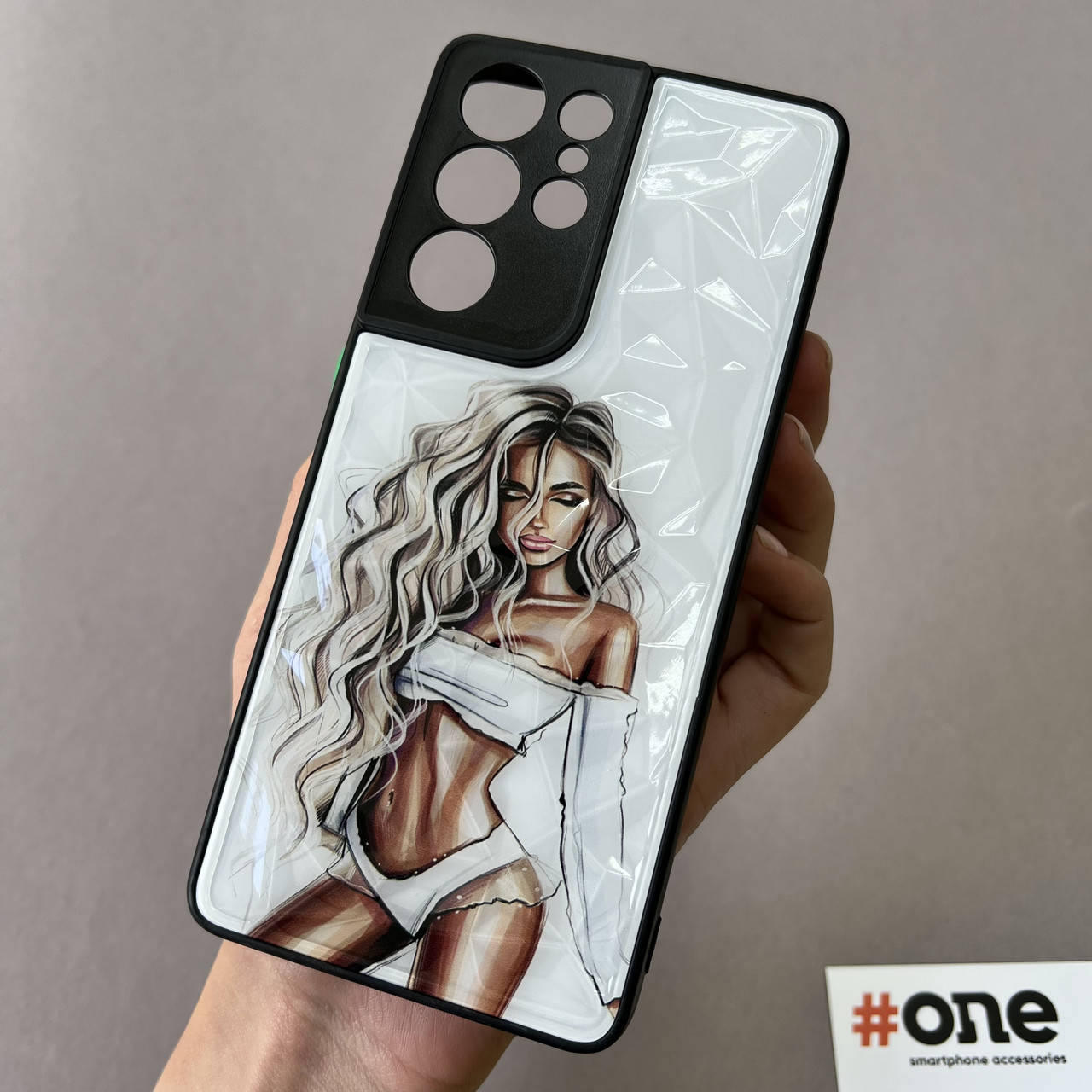

Чехол для Samsung Galaxy S21 Ultra с принтом с защитой для камеры чехол на телефон самсунг с21 ультра белый
