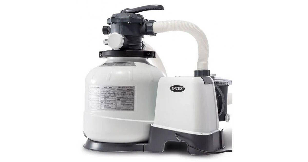 

Песочный фильтр-насос Intex 26648 , 7,9м3/ч, резервуар для песка 36 кг.