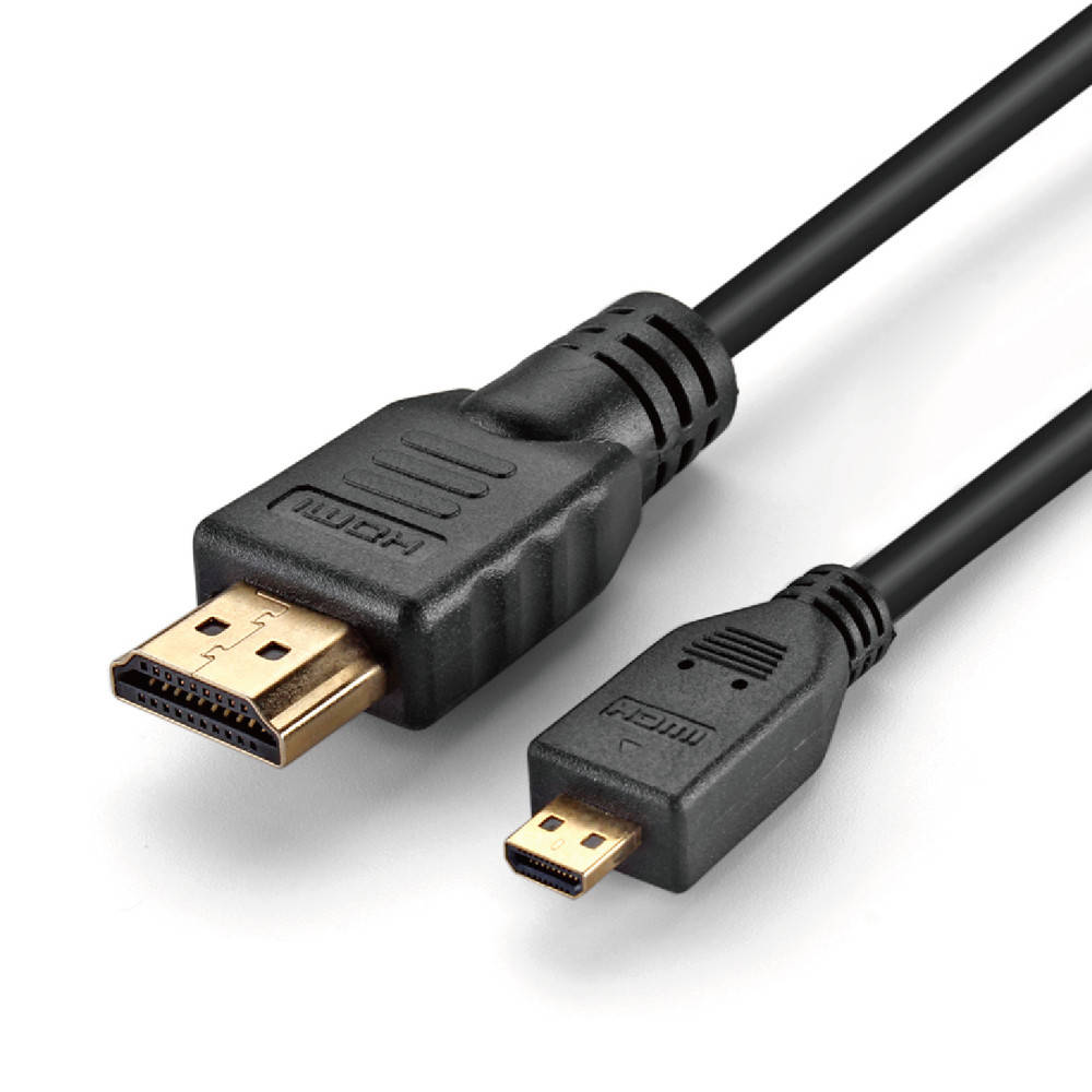 

Кабель Merlion HDMI (папа) A-D micro (папа), 1.5m, черный пакет, Q200