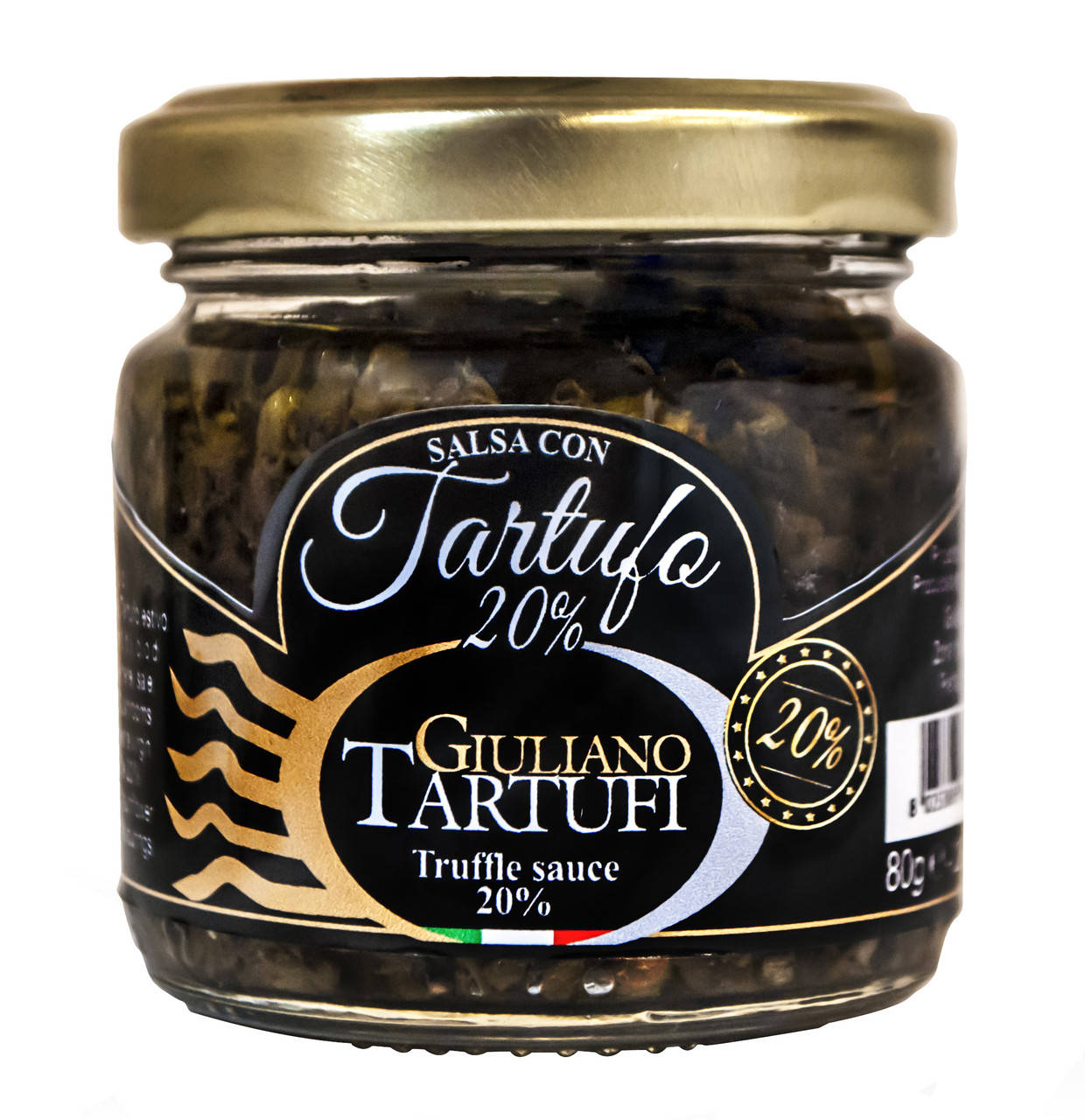 

Трюфельный соус Экстра(20% трюфеля), 80 г, ТМ Giuliano Tartufi, Италия