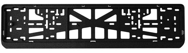 

Рамка номерного знака проста чорна