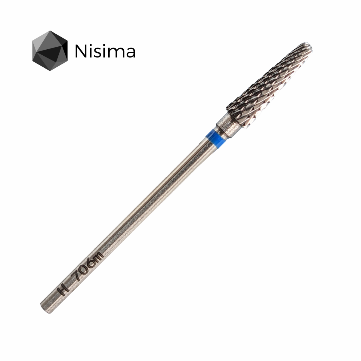 

Конус з рівними боками червоний абразив H_706mK Nisima, Красный