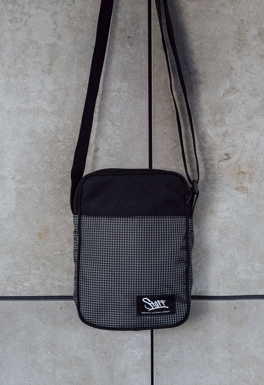 

Сумка через плечо Staff black & gray