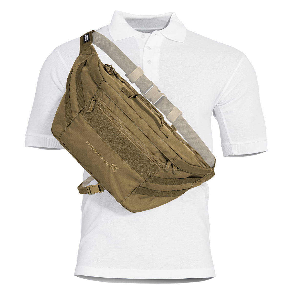 

Тактическая Сумка на Пояс Pentagon Telamon Bag 8,5 л 410 x 200 x 85 мм Coyote (K16108-03)