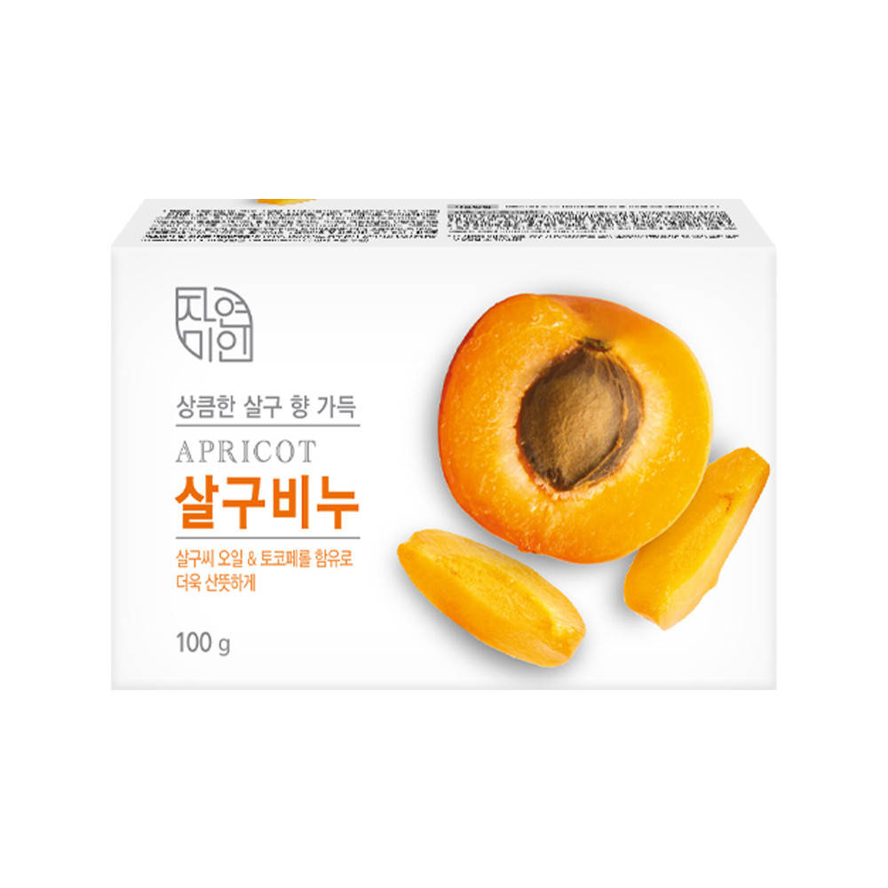 

Мыло для лица и тела с экстрактом абрикоса Apricot Beauty Soap Mukungwha 100 гр