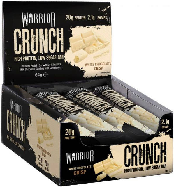 

Протеиновый батончик Warrior Crunch Bar Белый Шоколад (64 грамма)