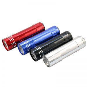 

LED UV ультрафиолетовый светодиод 9шт фанарик
