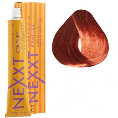 

Крем-краска для волос Nexxt Professional 7.44 среднерусый насыщенный медный, 100 мл.