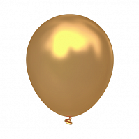 

Латексный шарик 12" (30 см) Kalisan металлик Gold золото