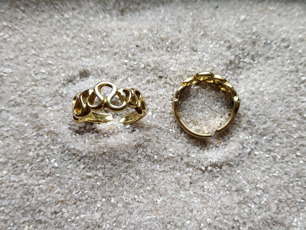 

Кольцо на палец ноги или на фаланги зигзаг