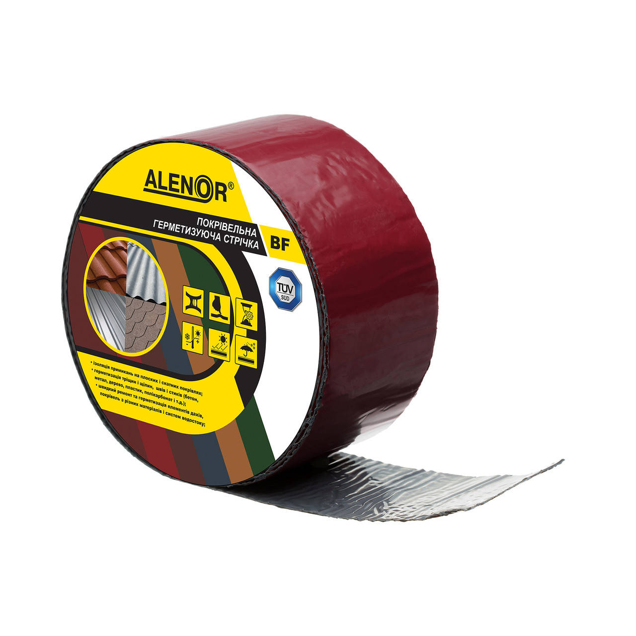 

Герметизирующая кровельная лента ALENOR®BF цветная - 75 мм*10 м