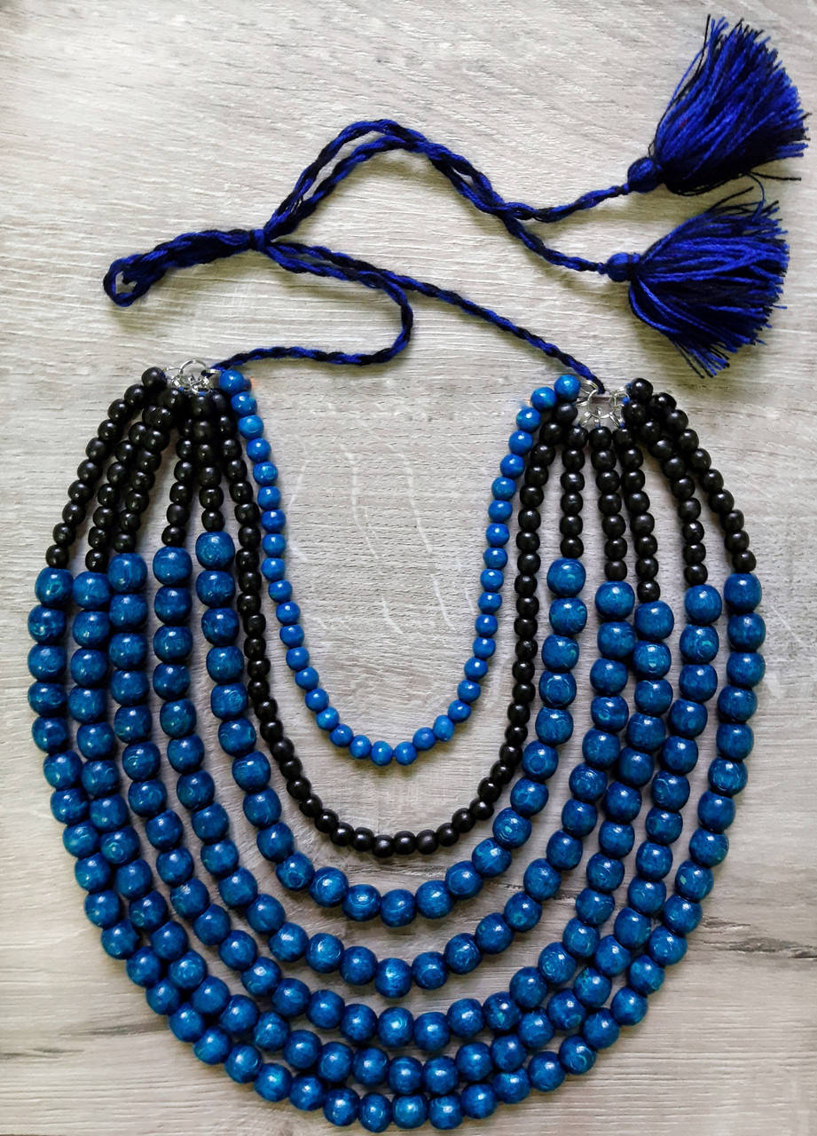 

Буси Старовинні. Сімка. Синьо-чорні