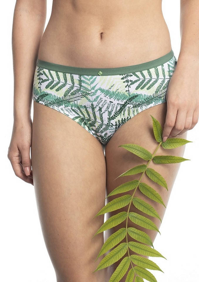 

Трусики женские KEY LPN-907 A20, за 2 шт, хлопок, Зелёный