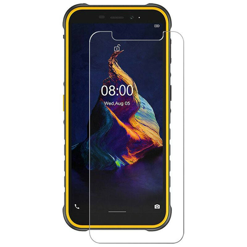 

Закаленное защитное стекло на Ulefone Armor X8 Прозрачное, Прозрачный