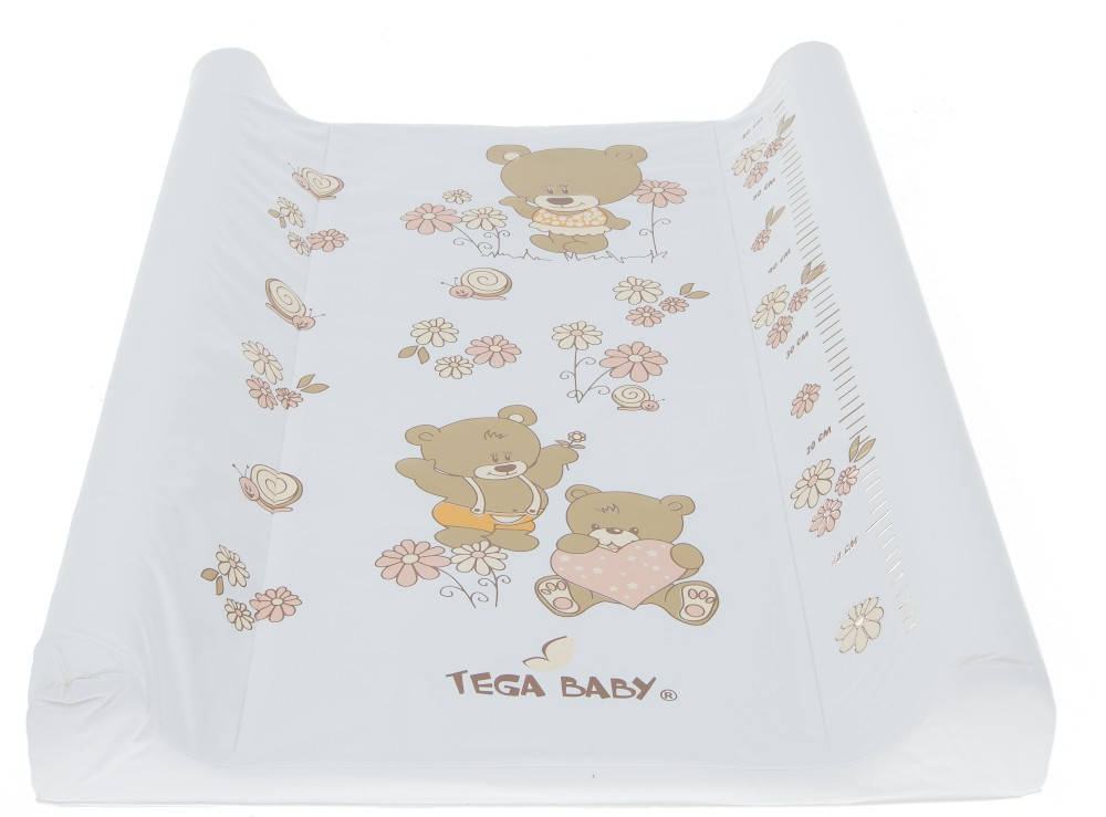 

Пеленатор Tega Baby Мишки Белый