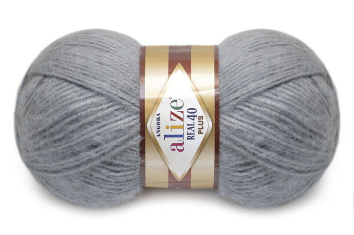 

Alize Angora Real 40 Plus, Угольно-серый №87