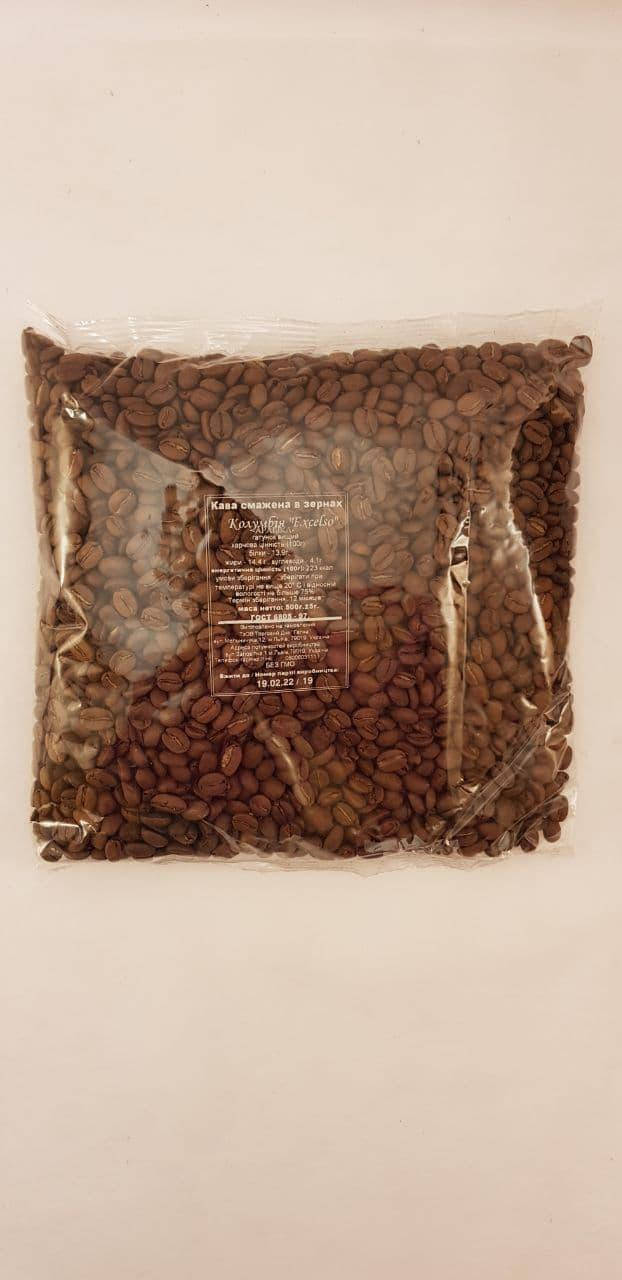 

Зерновой кофе арабика Галка Колумбия Excelso 500 г