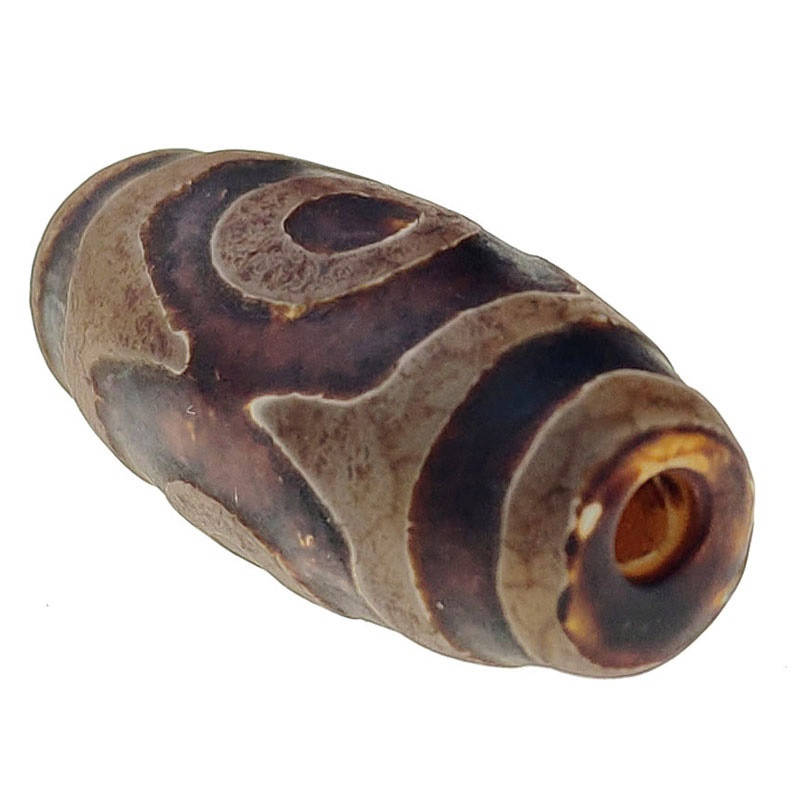 

Бусина Дзи 3 глаза натуральный камень 3 см коричневая (C0953)