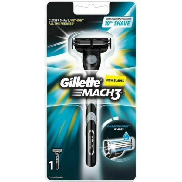 

Бритва Gillette Mach3 с 1 сменным картриджем