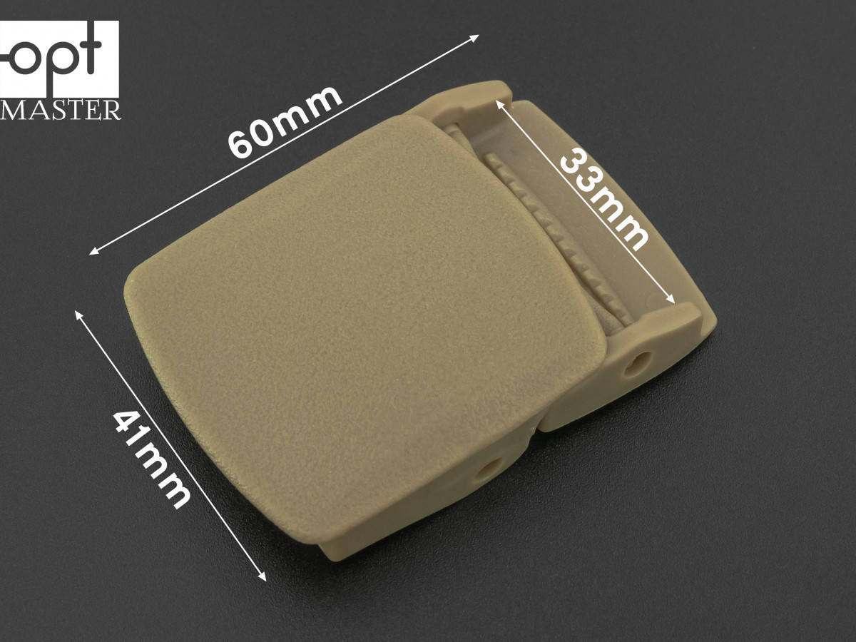 

Пряжка пластик ПР-(В)00053 Тёмно-бежевый