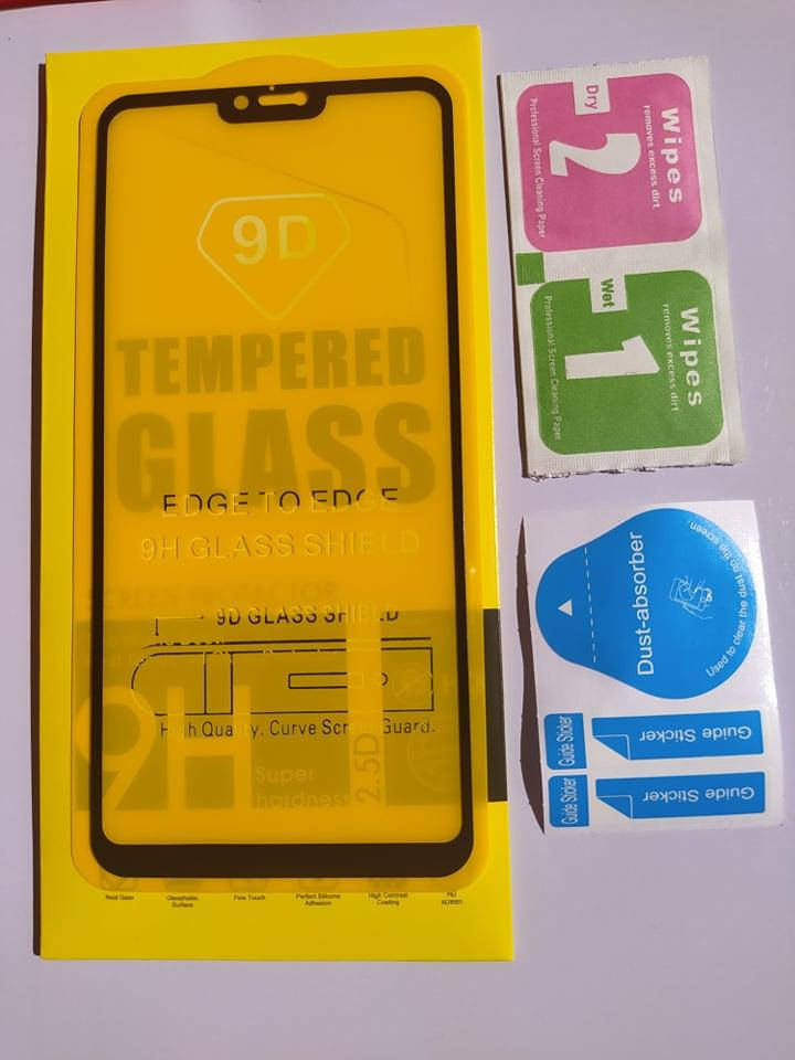 

Защитное стекло Xiaomi Mi 8 Lite (Full Glue 9D), Черный