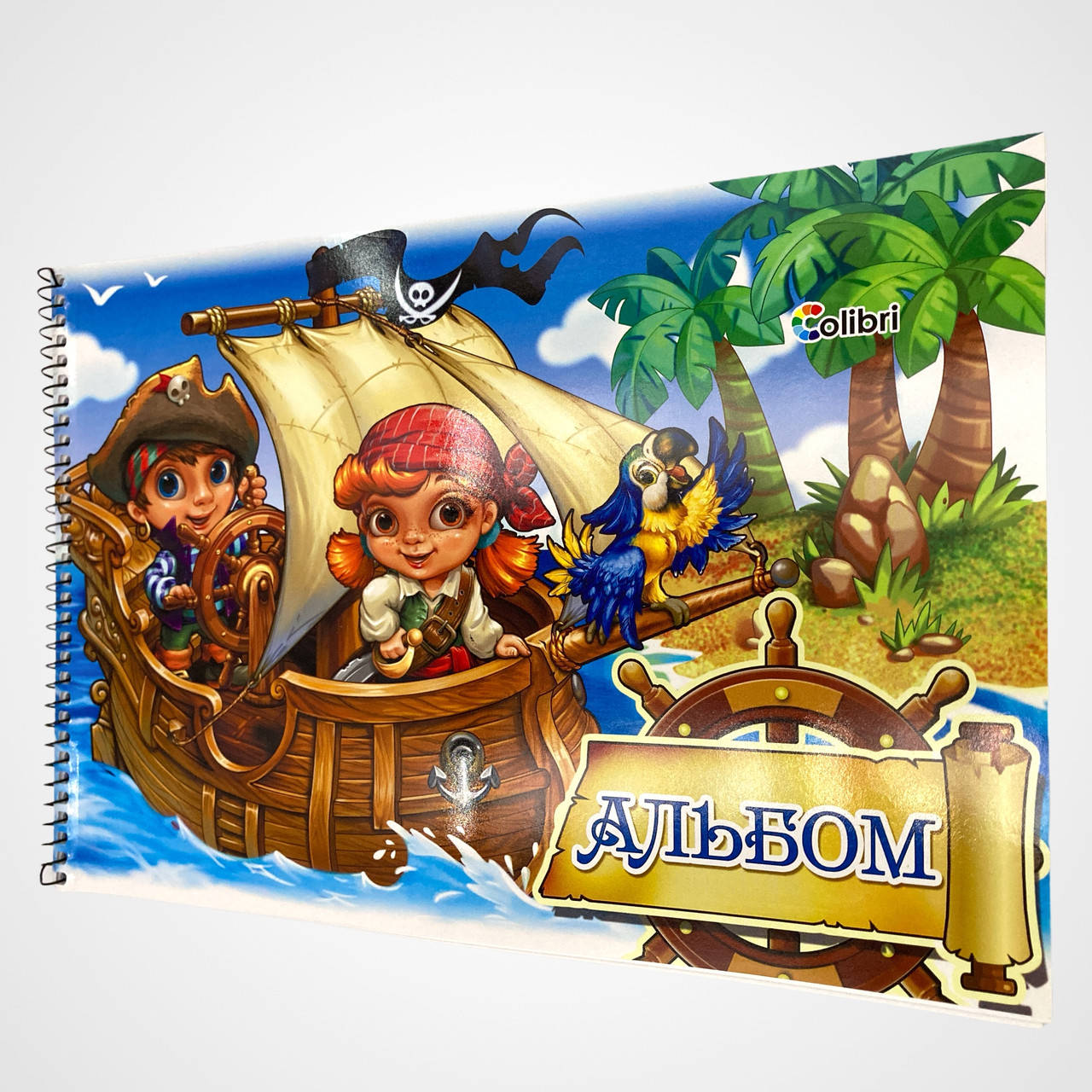 

Альбом для малювання пружина 40арк Шарпей