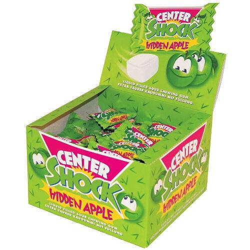 

Жевачки Center Shock Hidden Apple 100s 400g