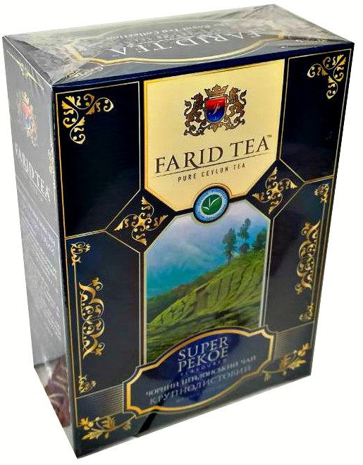 

Чай черный листовой Farid Tea Супер Пеко 100 гр.