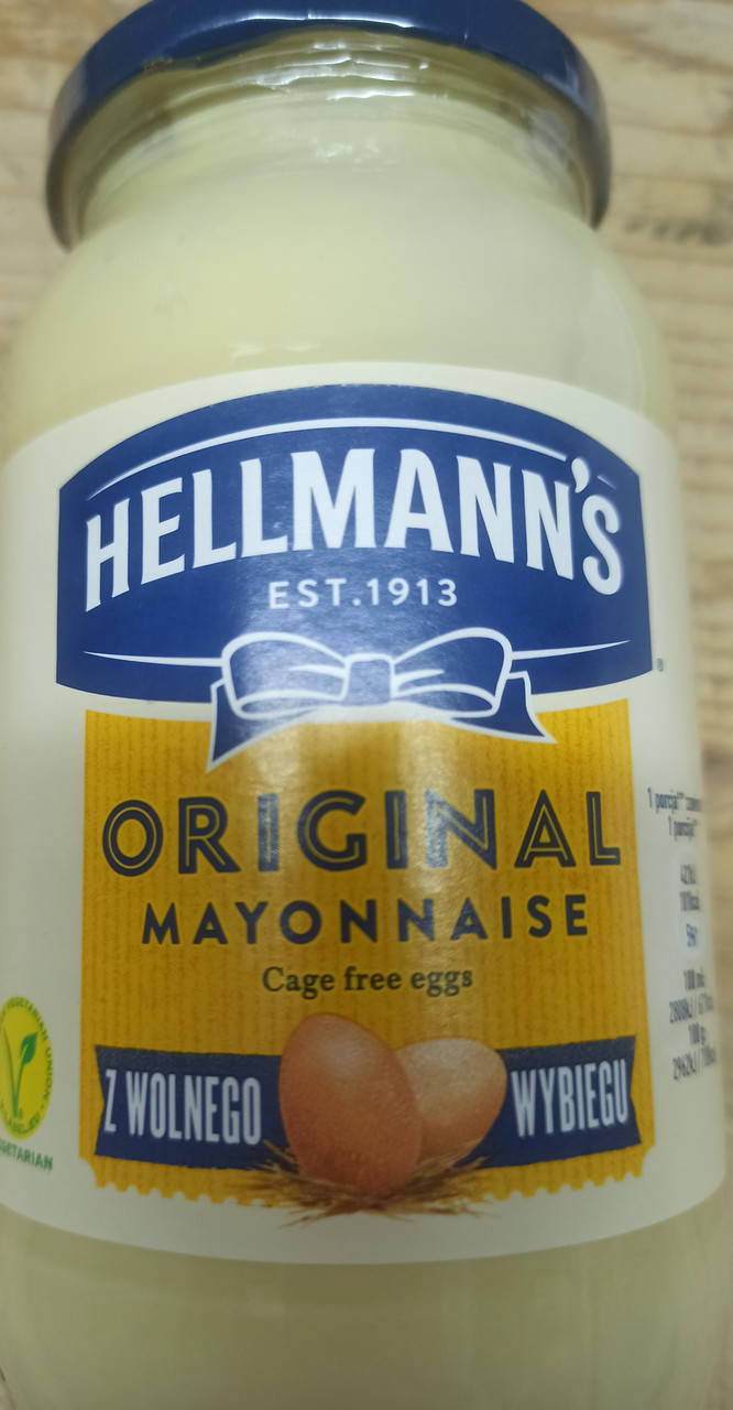 

Майонез Хелманс Hellmans Оригинальный 650мл.