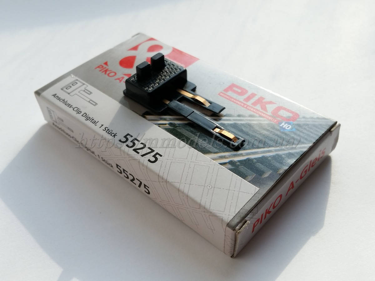 

Piko 55275 Соединительная клипса для цифровых систем Piko A-Gleis, масштаба 1:87