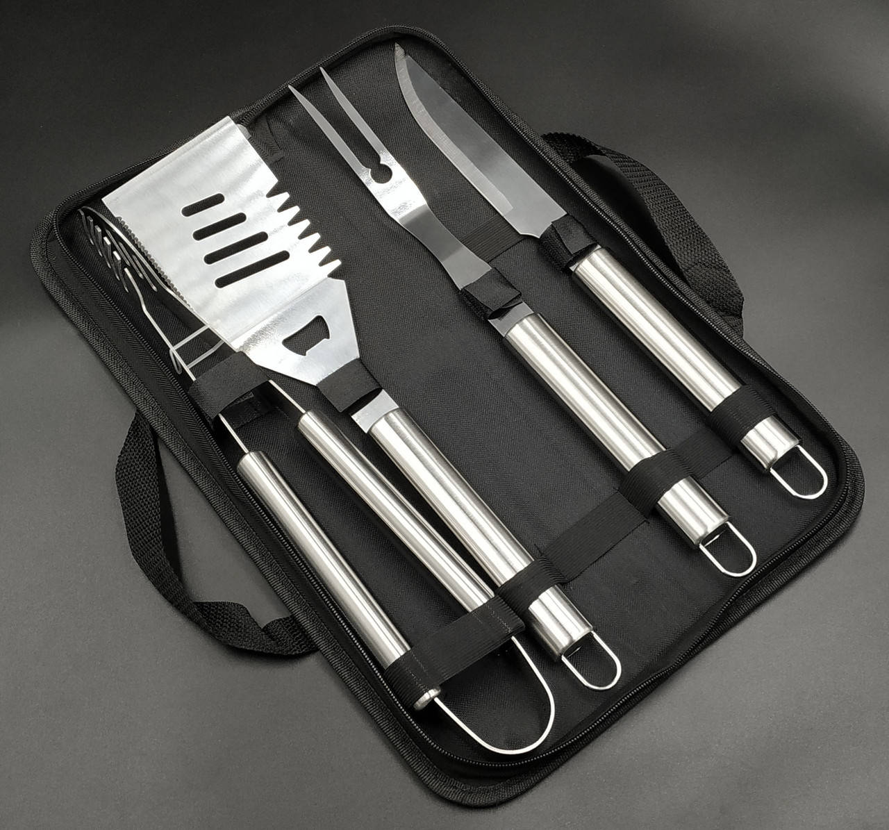 

Набор для барбекю из нержавеющей стали в сумке GA Dynasty 12007